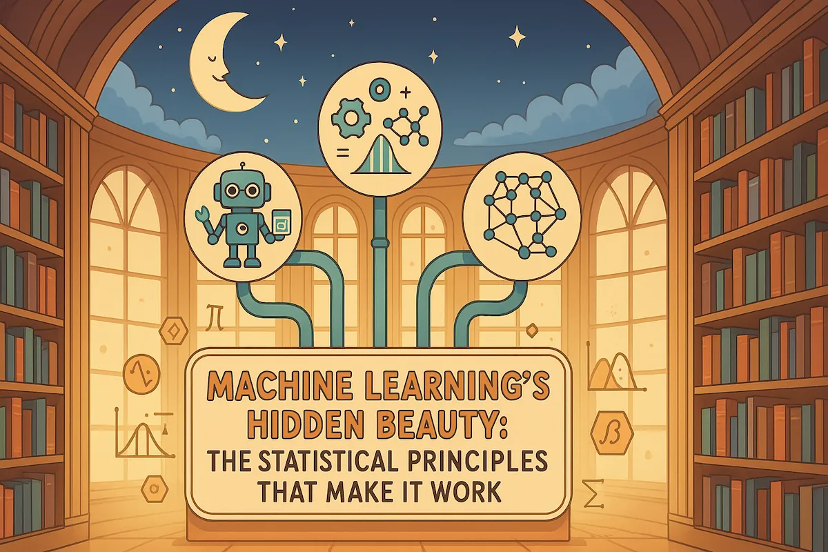 Machine Learning Undated: The Statistical Principles That Make ML Work